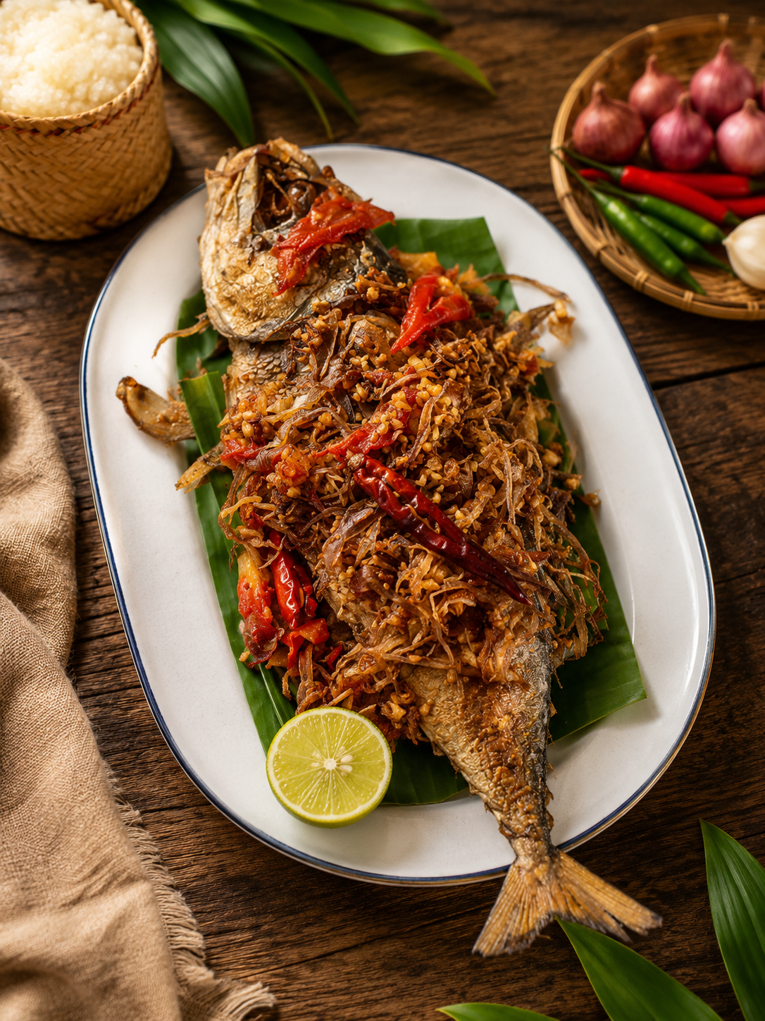ปลาทูมันทรงเครื่อง ร้านฮ้านถึงเชียงใหม่
